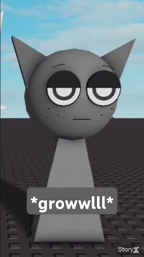 Gray (Sprunki)'s Stomach Growling (3D version)