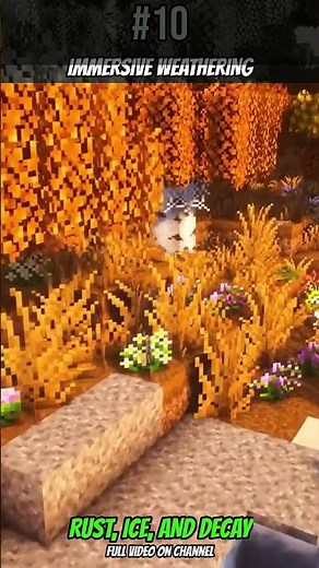 Iron Rusts and Leaves Decay in Minecraft Now #shorts