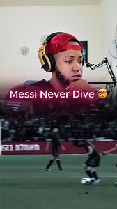 Messi Never Dive 🤯🐐 #Messi | DJ Wass