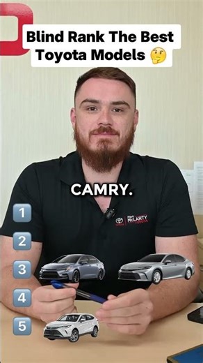 Blind Rank The Best Toyota Models 🤔