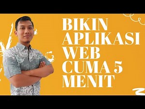 GAMPANG BANGET!!! MEMBUAT APLIKASI WEB DENGAN PYTHON CUMA 5 MENIT