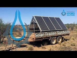 NWHS Solar Trailer System