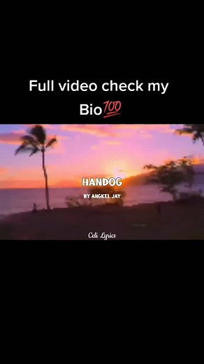 Handog Lyrics by Angkel Jay #handog #handogbyAngkelJay #handoglyrics