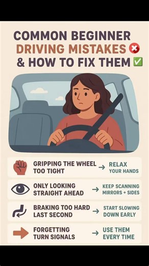 🚗 Learning to drive? Don’t let common mistakes hold you back! At NI Driving School, we’re here to guide you through every step — from first lessons to test day — with patience, expertise, and support. 👉 Struggling with clutch control? Nervous about roundabouts? Unsure how to judge gaps in traffic? You’re not alone — those are some of the top mistakes many learners make (see image above 👆). But that’s exactly why we do what we do. Here’s how we help you: 1. Qualified instructors — all our inst