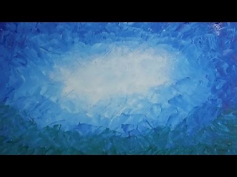 Acrylic BACKGROUND Painting - (Abstract Tree Painting Background)