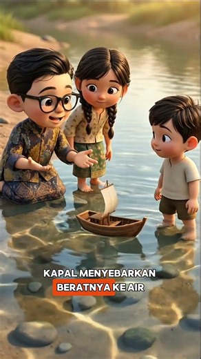 Kenapa kapal mengapung? #shorts #belajar