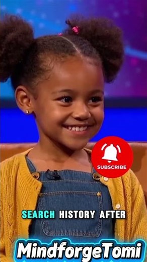 The moment this little girl revealed a family secret on TV! 😂.🔔 Subscribe for more funny AI videos