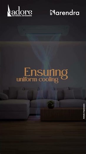 One-way ceiling-mounted cassette AC with VRV at The Select Premia | Adore