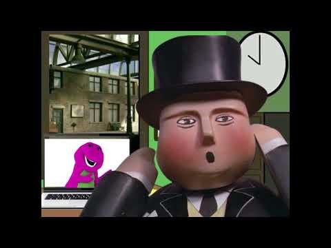 Barney Error but It's in a Thomas & Friends Episode! but it's dubbed by me!