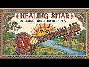 1 Hour Relaxing Sitar Music for Deep Healing & Inner Peace | Indian Classical Meditation Music