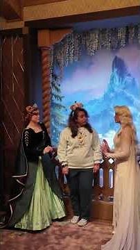 Anna & Elsa Meet World of Frozen Disneyland Paris