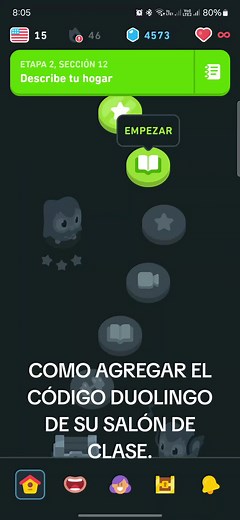 Cómo agregar el código Duolingo de su salón de clase