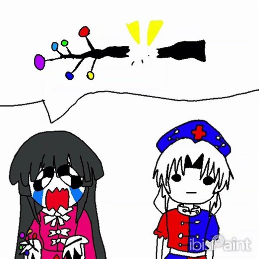 그만 울어 카구야! Stop crying, Kaguya! #touhou #동방프로젝트
