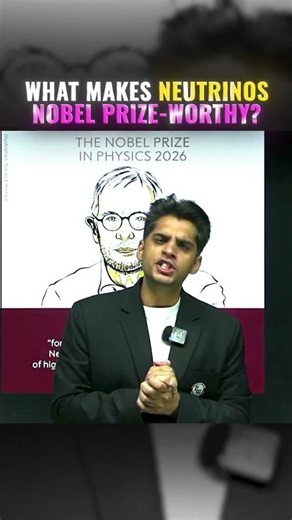Who Won the 2026 Physics Nobel Prize? 🏆 Francis Halzen & IceCube Explained! #shorts #pw