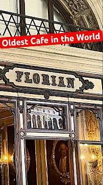 Inside the World’s Oldest Cafe: Venice’s Timeless Gem #travel #cafe