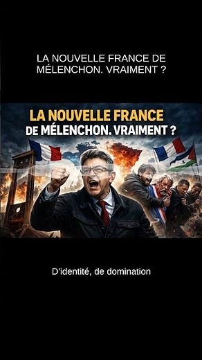LA NOUVELLE FRANCE DE MÉLENCHON. VRAIMENT ? - Ils veulent refaire l'histoire