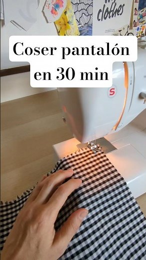 THE EASIEST WAY TO SEW PANTS. YOU'LL HAVE THEM FINISHED IN 30 MINUTES (free pattern!) #sewing