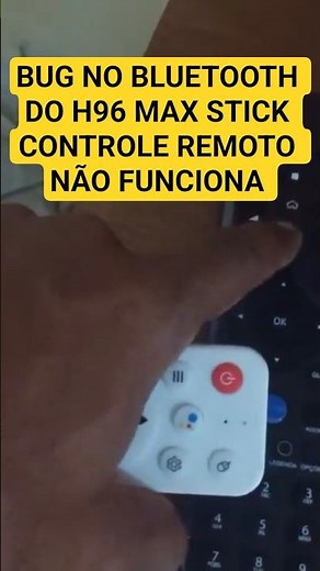 H96 Max stick control and another way to solve it