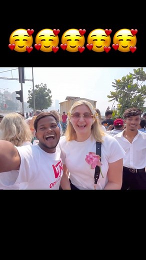 1.4M views · 10K reactions | Aaj bahut cute Russian mili #reaction #russiangirl #viral #reelsinstagram #reels #bhojpuri #funny | Shiva Rojvlogs | Facebook