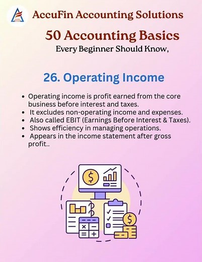 Operating Income in Accounting | Profit from Core Business