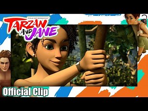 Tarzan & Jane | Official Clip | Jane's First Swing | Amazin' Adventures