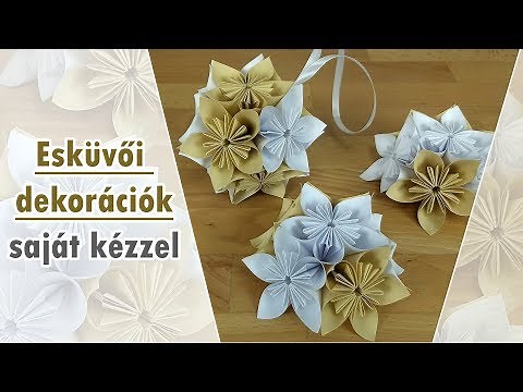 Esküvői dekorációk saját kézzel 🌼 | Manó kuckó