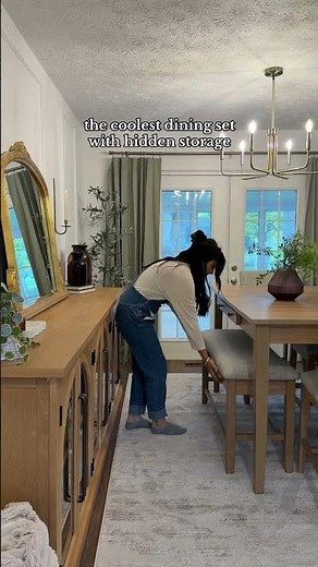 The coolest dining set from Bob’s furniture!