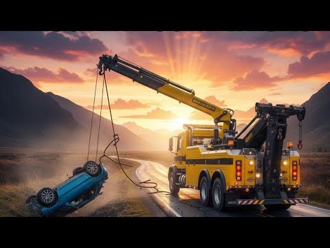 “Amazing Recovery Truck | Heavy Duty Tow Truck Cartoon for Kids”