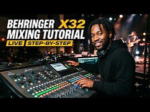 Behringer X32 Mixing Tutorial: How to Get a Clean Live Mix From Scratch | DRUMS