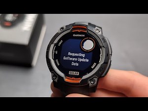 Updating Garmin Instinct 3 - Check for Updates, Install & Enable or Disable Auto Updates
