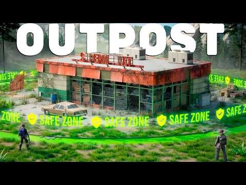 GLITCH! Base With Private Safe Zone In Rust...