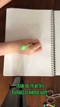 Simple T-Rex head drawing tutorial!