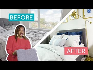 90 Sq Ft NYC Bedroom Makeover *in less than 10 hours* | Good Housekeeping