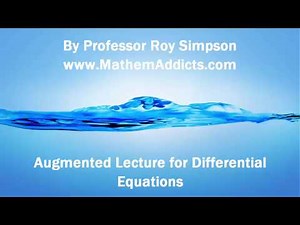 Augmented Lecture in Differential Equations: Graphing Direction Fields and Solution Curves Using Win