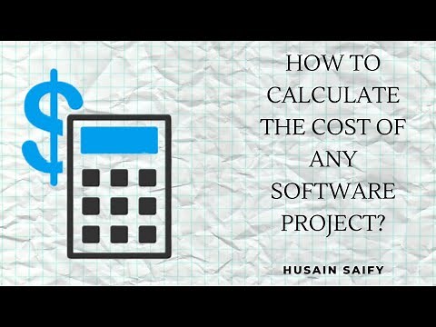 How to calculate cost for any software project?