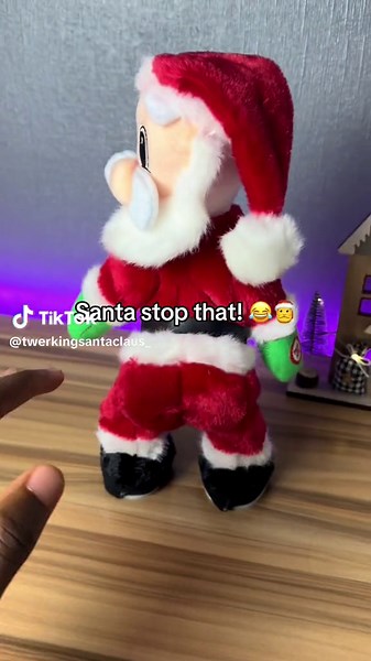 Zesty Santa Claus Twerking Christmas Presents Gift Idea