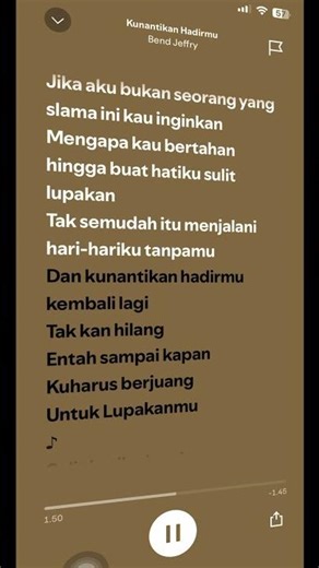 Kunantikan hadirmu | Bend Jeffry #lirikmusik #music #liriklaguindo #liriklagu #galauvibes