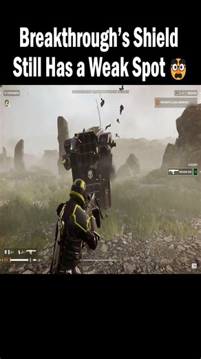 Breakthrough’s Shield Still Has a Weak Spot 🥸 #helldivers #helldivers2