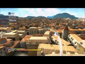 Sonic Unleashed Rooftop Run Act1 Basic Speedrun