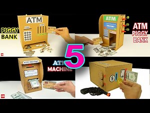 5 Amazing Personal ATM Machine - DIY ATM Machine with Money