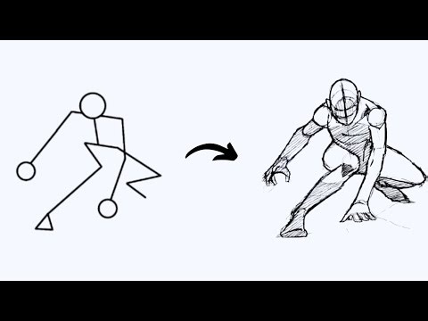How To Draw Anatomy Pose | Easy Anime Drawing | Step By Step | Tutorial |
