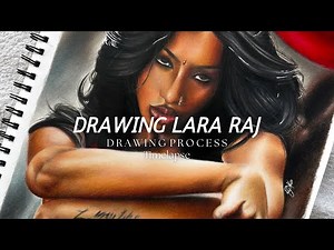 Drawing Lara Raj from Katseye | Last drawing of 2025 (Art Process)