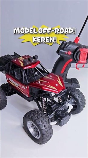 OFF-ROAD model Remote Control Car can climb, lights on and spray water #shorts