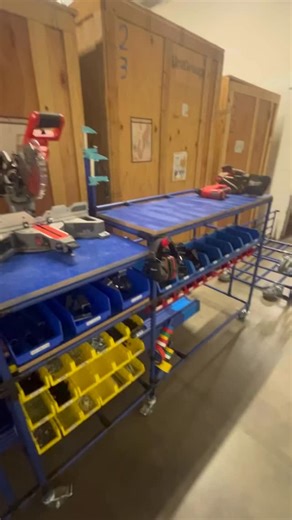 Here’s a quick example of a Two Second LEAN Improvement from the warehouse this morning! Our team members execute a bunch of little improvements like this every single day. While improvements like this one are small, they really add up over time and result in a better workplace for our team and a better service for our customers. | Blue Cow Moving and Storage