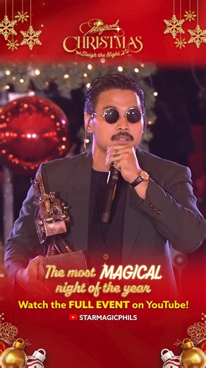 FROM ABS-CBN EMPLOYEE TO ARTIST 🙌 Joem Bascon receives his loyalty award after 20 years with Star Magic. If you missed it, you can watch #StarMagicalChristmas2025 on the Star Magic YouTube Channel! #SleighTheNight | ABS-CBN PR