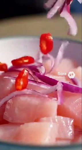 Peruvian Ceviche 🐟🍋 | Fresh Fish Transformed by Citrus