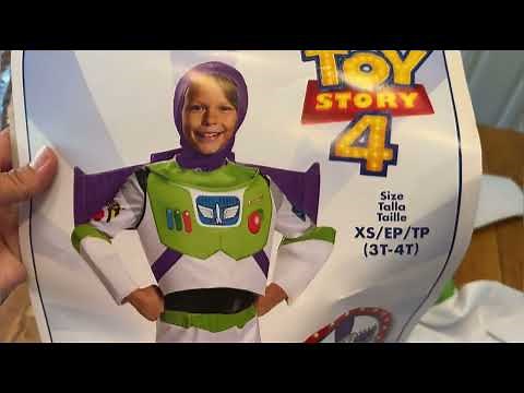 Child's Disney Deluxe Toy Story 4 Buzz Lightyear Costume Review