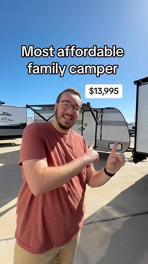 BaileyGoesOutside on Instagram: "Summer just got exciting!🌲⛰️🌊☀️ SUV-towable Camper that fits your family & budget🤠 🚐: 2024 Dutchmen Aspen Trail Mini 17BH @dutchmenrvcompany Length: 21.5 Feet Weight: 2,966lbs Features: - Four beds - A/C - Heating - Fridge/Freezer - Dual Burner Stove - Large Sink - TV Mount, Cable Hook Ups - Outdoor Awning - Underbody Story And much much more!! This camper is perfect for a family who wants to travel without spending alot of money. #rvtour #rvreview #familycam