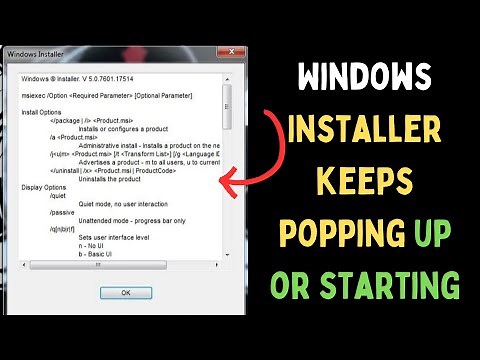 How to Fix Windows Installer Keeps Popping Up or Starting on Windows 11