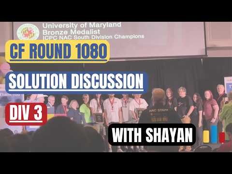 Codeforces Round 1080 (Div 3) — Solution Discussion with Shayan